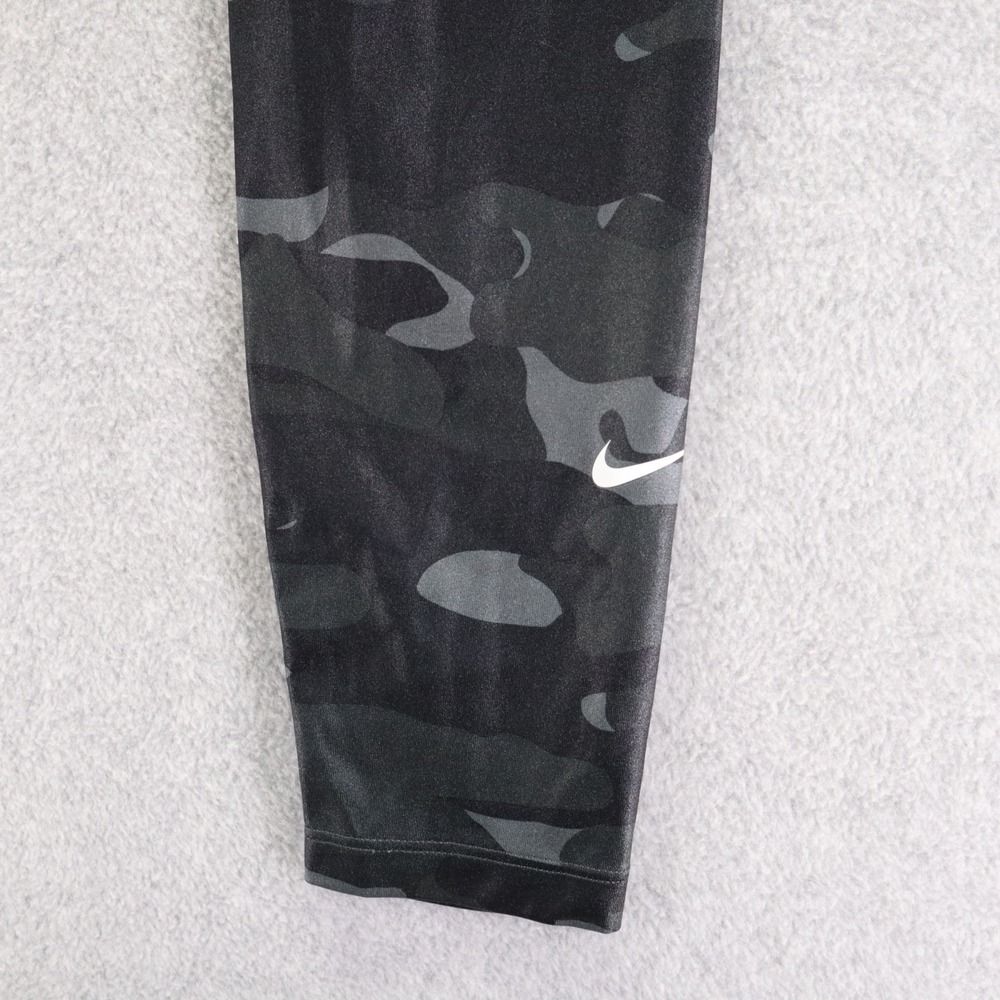Nike Leggings Womens Medium Dri-Fit Activewear Yoga Pants Gym Athletic Gray Camo - Picture 2 of 8